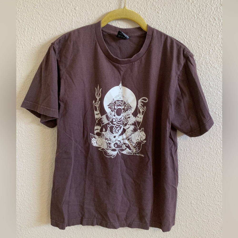Line THAI Elephant T-Shirt 🌴